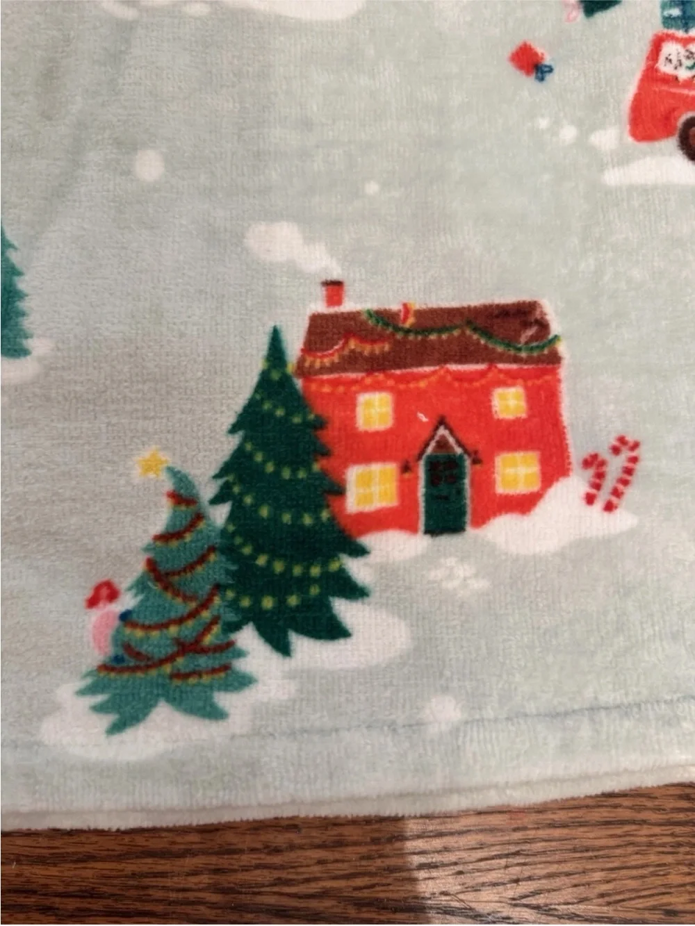 Cath Kidston London Snow Day Towel Set – 2 Bath & 2 Hand Towels Christmas Cotton
